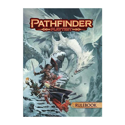 Сборник правил игрового тестирования Pathfinder в мягкой обложке, НОВОЕ издательство Paizo