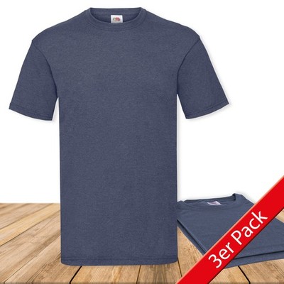 3er, 5er, 10er Pack Fruit of the Loom Valueweight T Mehrpack Herren T-Shirt