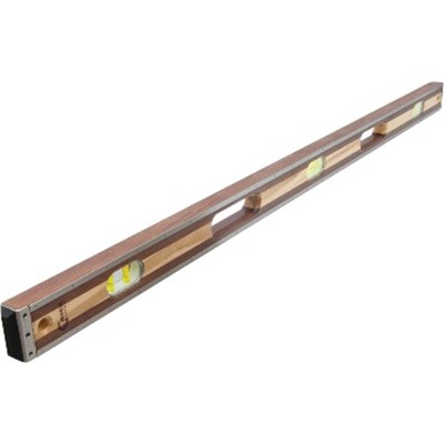 Crick Levels, With Cushioned Rubber Ends, Green Vial Color, 48 Inch Length, Made
