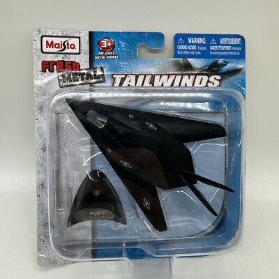 F-117 Nighthawk Stealth 2011 Maisto Fresh Metal Tailwinds w/ Stand New Sealed