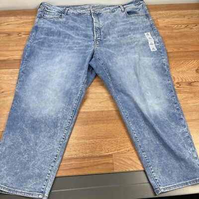 Old Navy O.G. Straight Ankle Jeans Extra Stretch Plus Size 30 Women's NEW