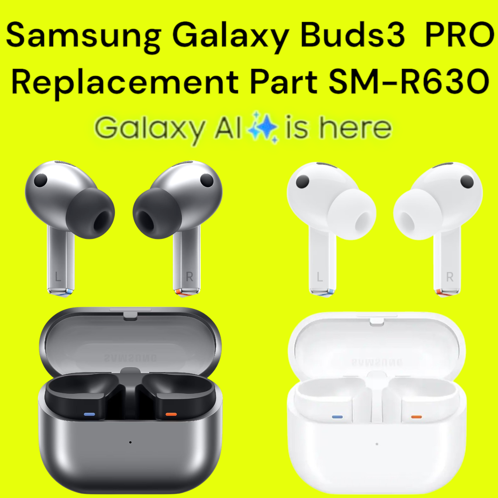 Samsung Galaxy Buds3 Pro 右耳＋ケース Samsung Galaxy Buds3 Pro 右耳＋ケース Samsung Galaxy Buds3