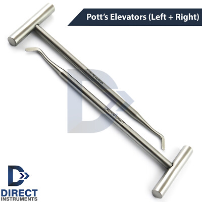 MEDENTRA Dental Elevators Tooth Extraction Luxating Root Tip Implant Surgical CE