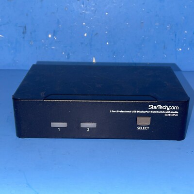 StarTech.com  SV231DPUA  2-Ports External KVM / audio switch USB