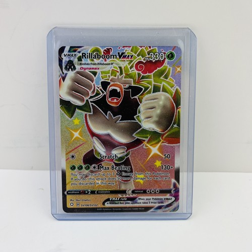 Rillaboom VMAX SV106/SV122 Shining Fates Full Art Ultra Rare