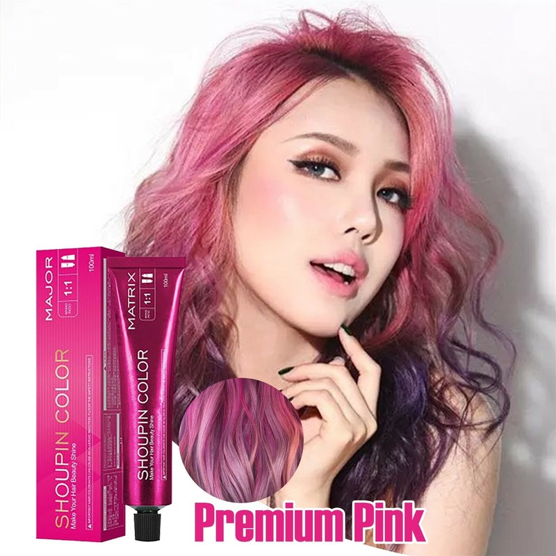 Ing Shampoo Micro Tide Color Single Hair Cream 10 Color,100ml