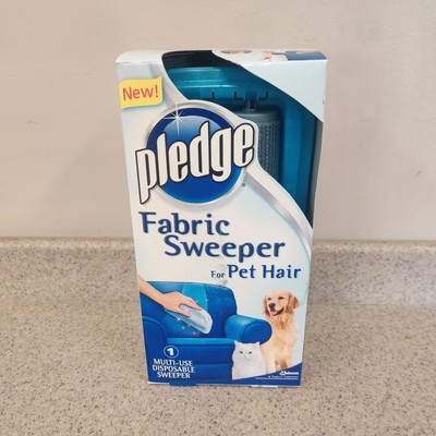 Pledge Fabric Sweeper Pet Hair Multi-Use Disposable New