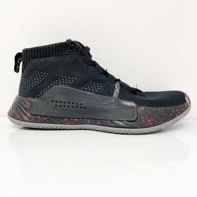 

Adidas Mens Dame 5 J BB8062 Черные баскетбольные кроссовки Размер 4.5, Черный, Dame 5 J