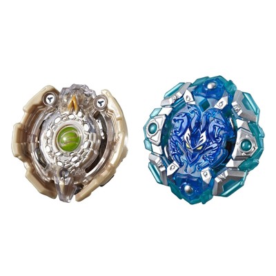 BEYBLADE Burst Turbo Slingshock Dual Pack Engaard E4 and Stone-X Quetziko Q4-...