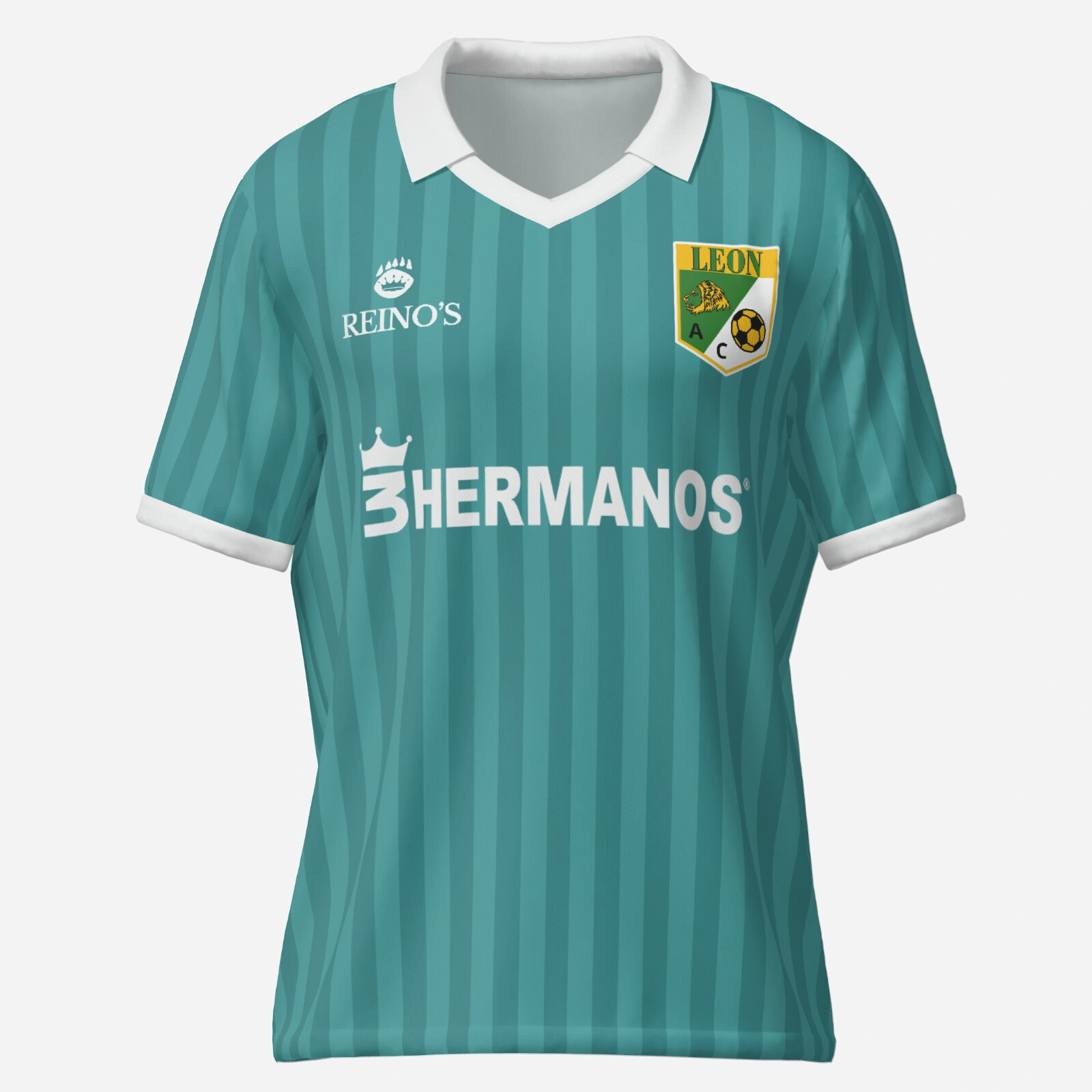 激レア！León FC 新聞デザイン シャツ　Club León 激レア！León FC 新聞デザイン シャツ Club León 激レア！León