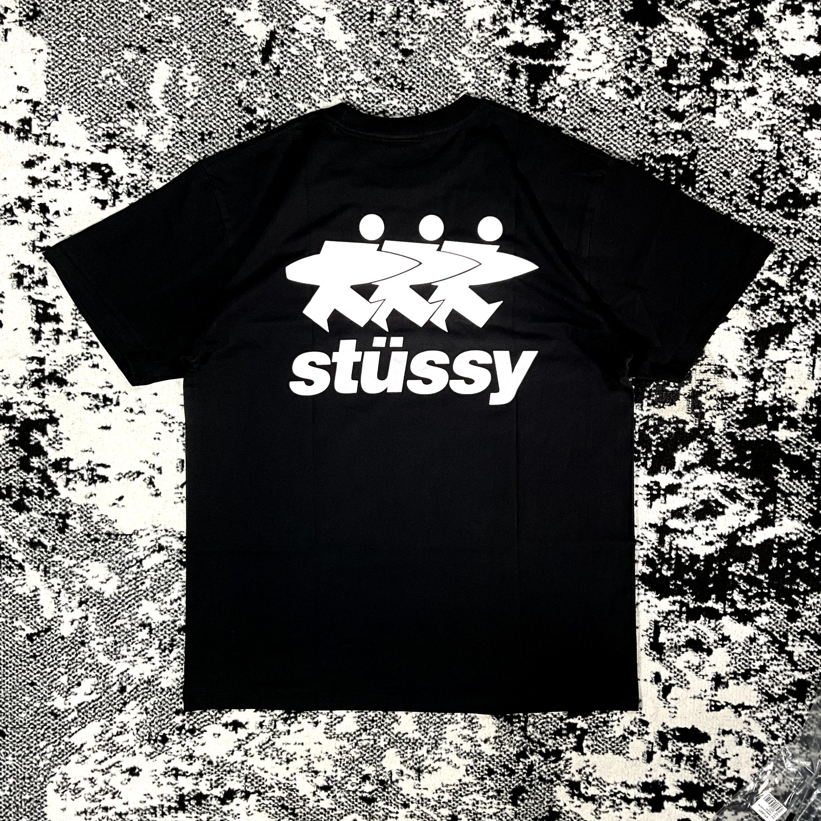 STUSSY SURFWALK PIGMENT DYED TEE BLACK - XLARGE | eBay