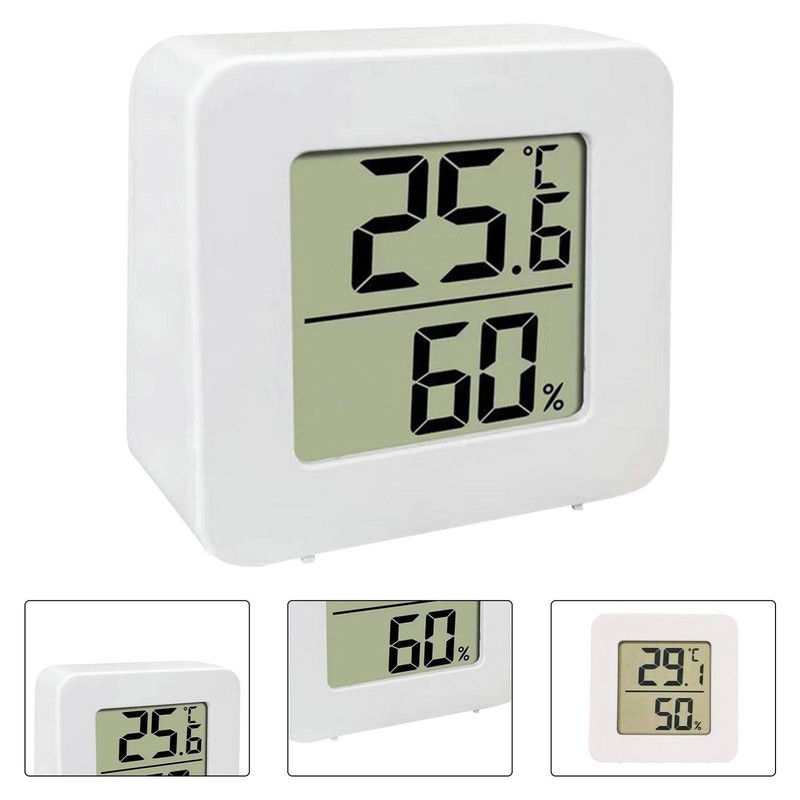 Portable Mini Digital Thermo-Hygrometer Indoor LCD Meter Room Thermometer