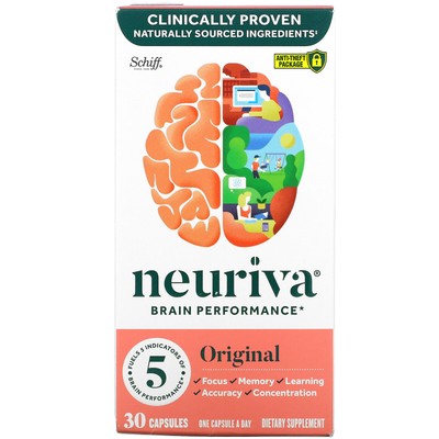 Neuriva Brain Performance, оригинал, 30 капсул