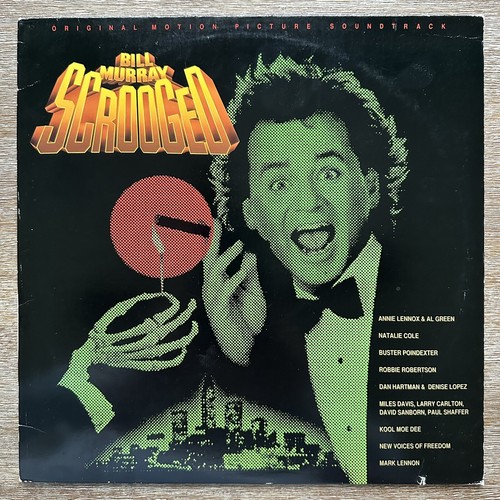 Scrooged Original Motion Picture Soundtrack. Vintage Vinyl