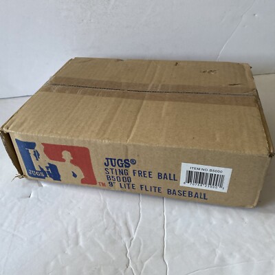 NIOB Jugs Lite-Flite Sting Free Baseballs One Dozen 9''