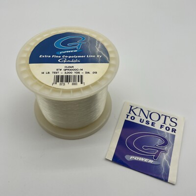 Gamakatsu GPR3000C-14 G-Power 3000yd 14lb High Quality Fishing Line