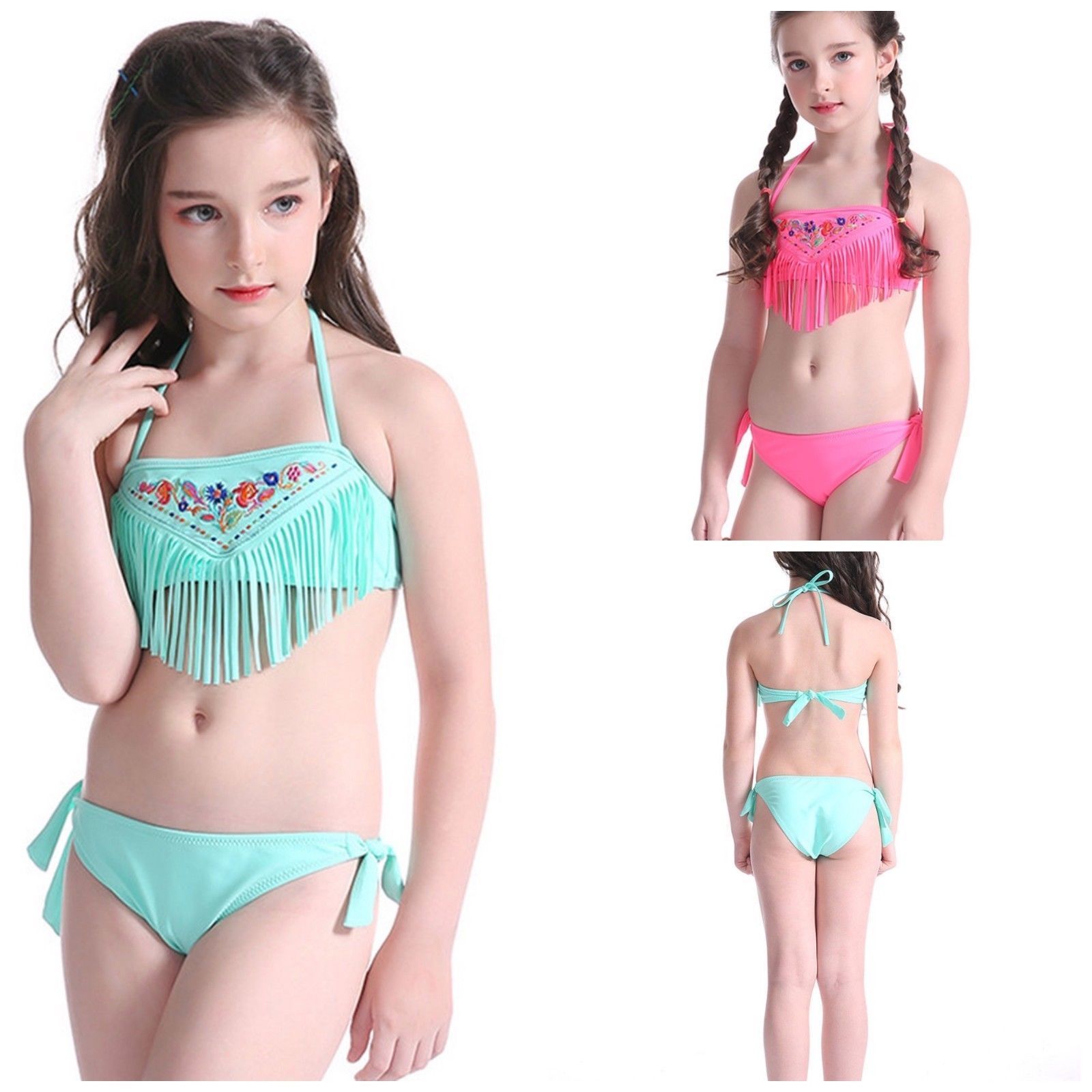 Bikinis for girls ages 7 14