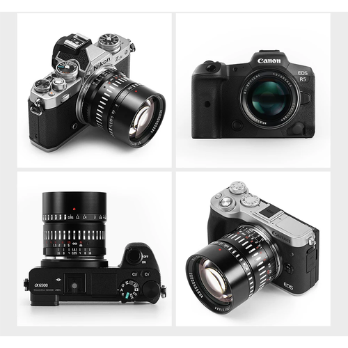 TTArtisan 50mm f/0.95 APS-C Lens for E/X/Z/R/M43/L-Mount Large Aperture Lens