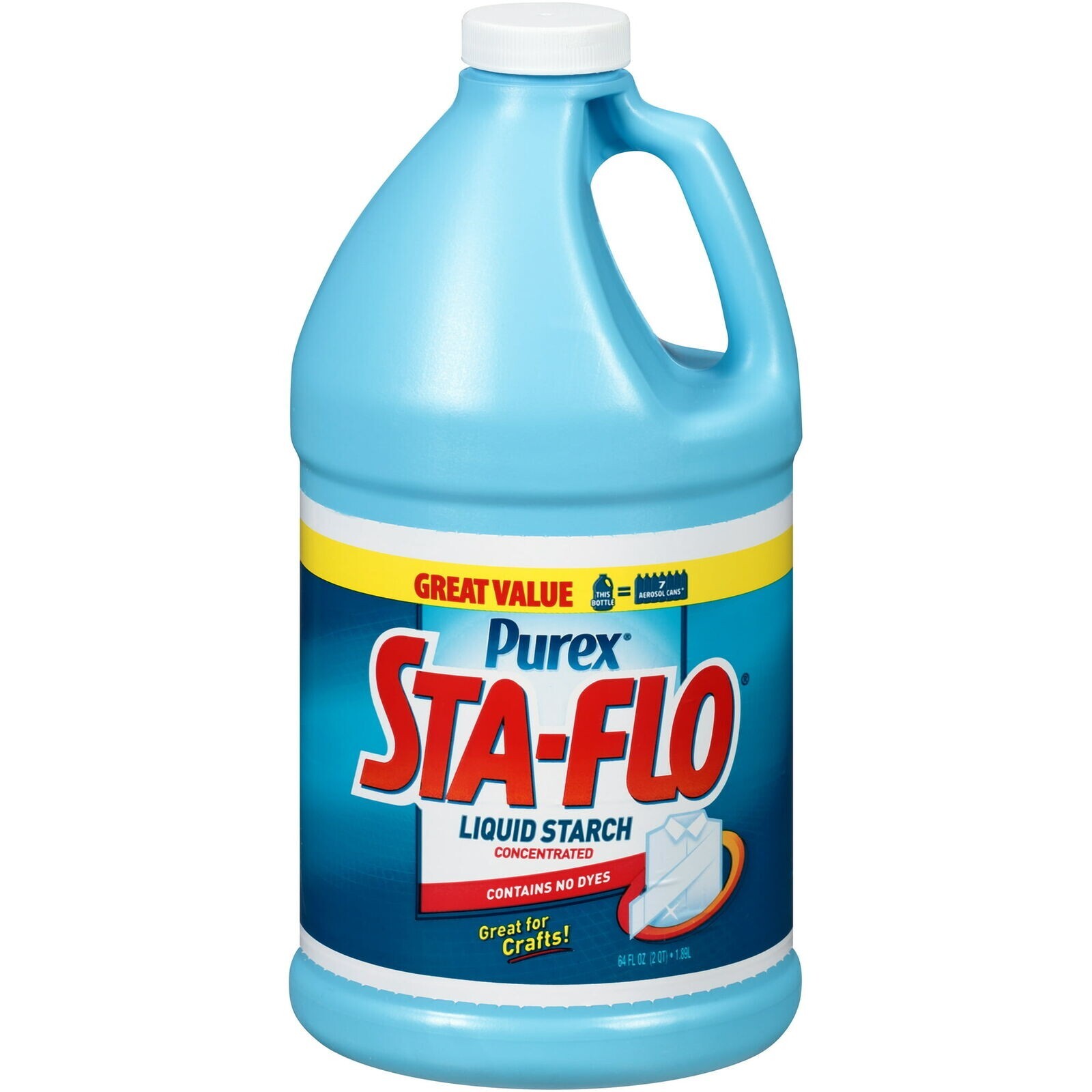 Purex Sta Flo Liquid Starch, Great for Crafts, Concentrated, 64 Ounce best price