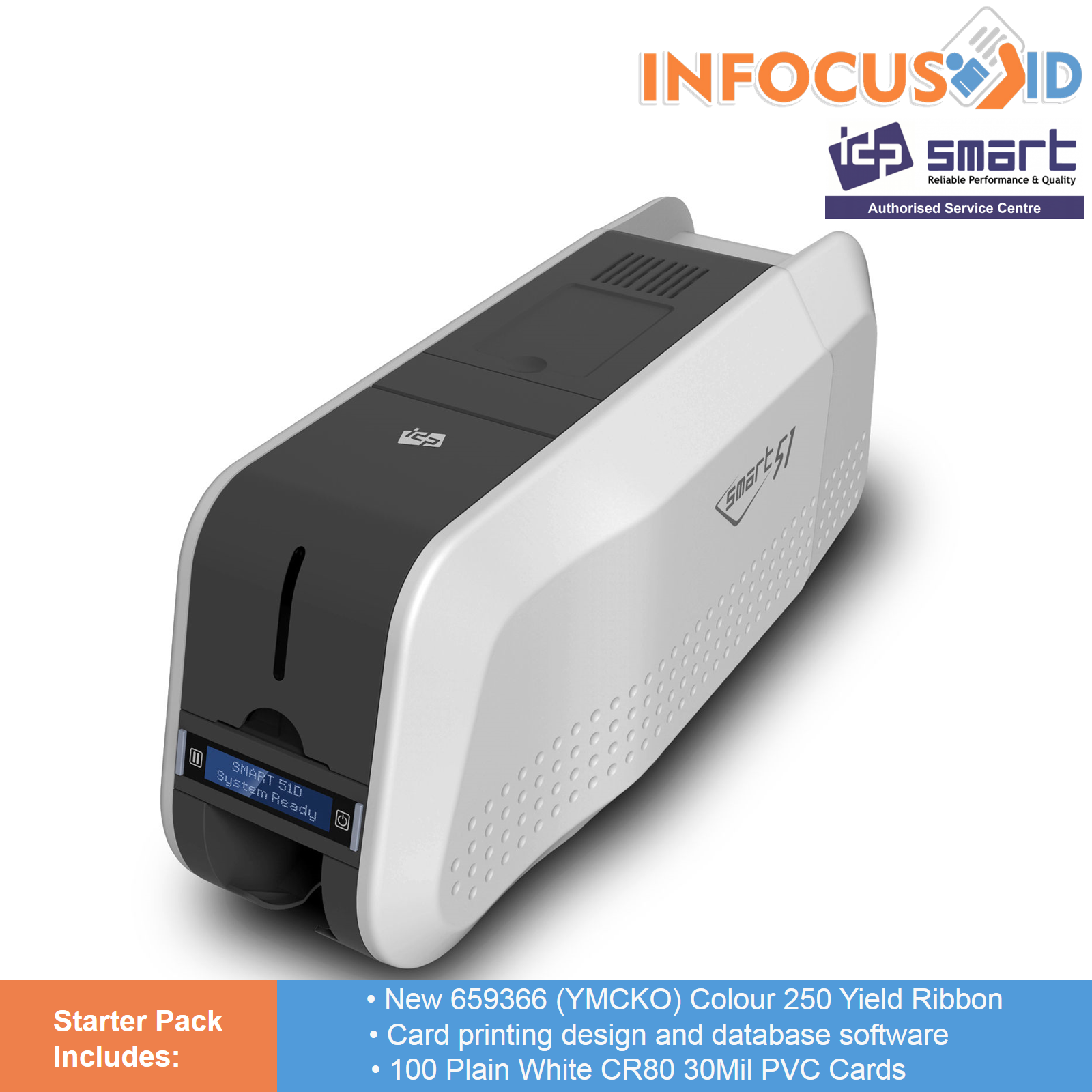 refurbished id card printer