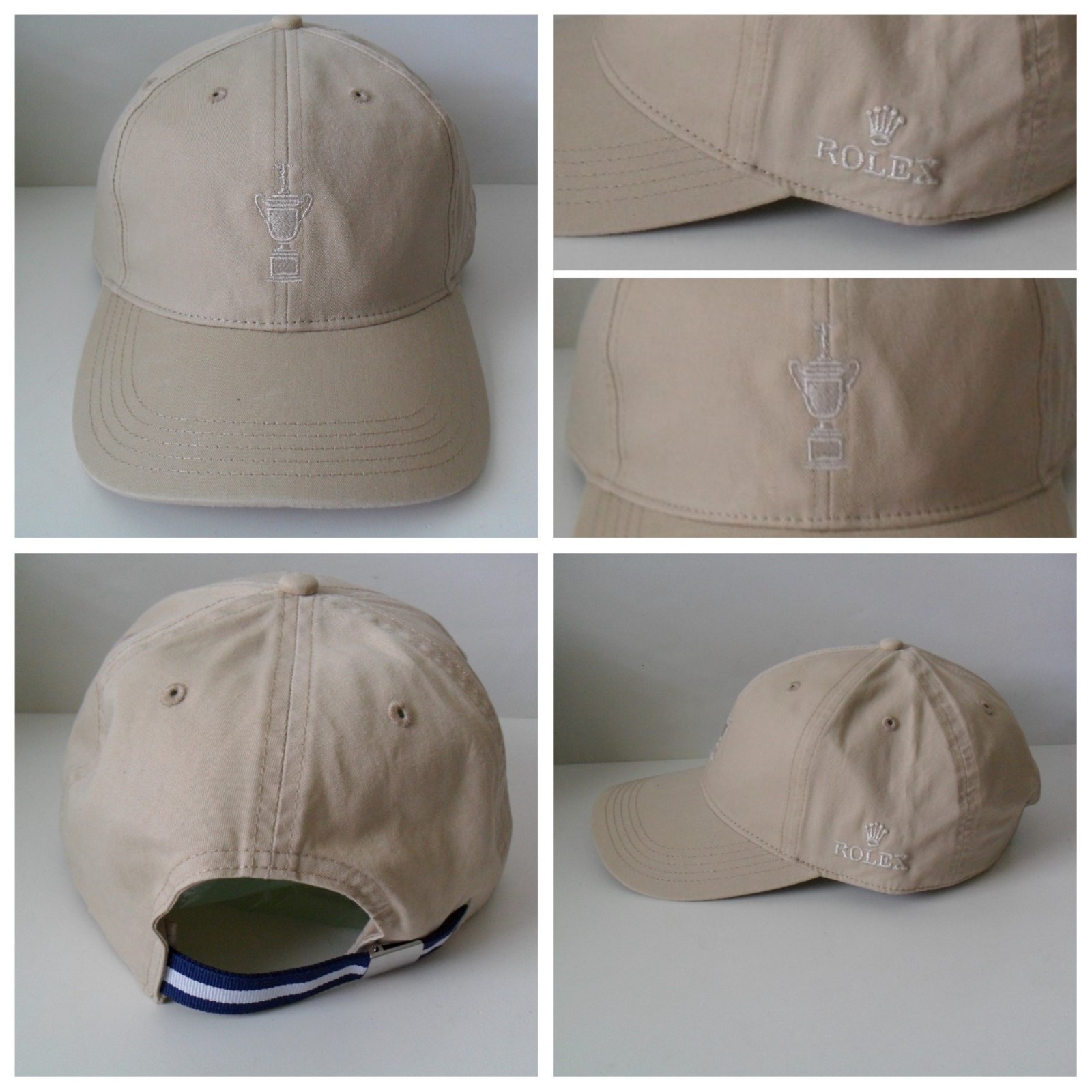 90.s ロレックス　ROLEX cap made in USA Rolex Corduroy Trucker Cap 80s 90s Style Green Embroidery
