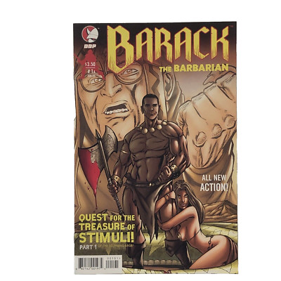 DDP Comics: BARACK THE BARBARIAN #1A, NM+, 2009