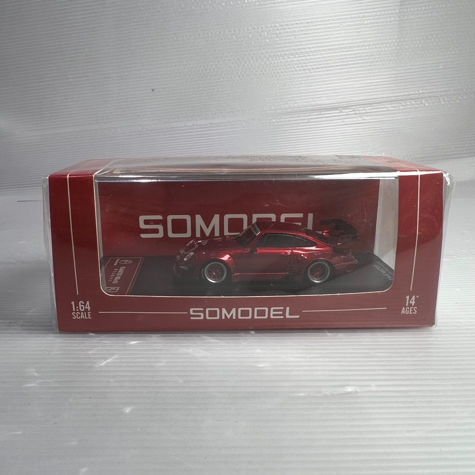 1/64 TM Time Micro X SO Model Porsche 911 993 RWB Red