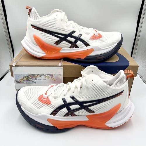 ASICS METARISE 2 1051A089 100 White Indigo Fog Volleyball ASICS METARISE 2 1051A089 100 White Indigo Fog Volleyball