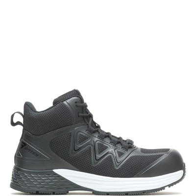 

Bates Women Rush Mid Work Composite Toe Черные туфли 11 M, Черный