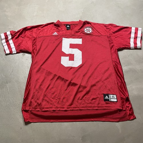 Adidas Grey Nebraska Huskers Replica Baseball Jersey
