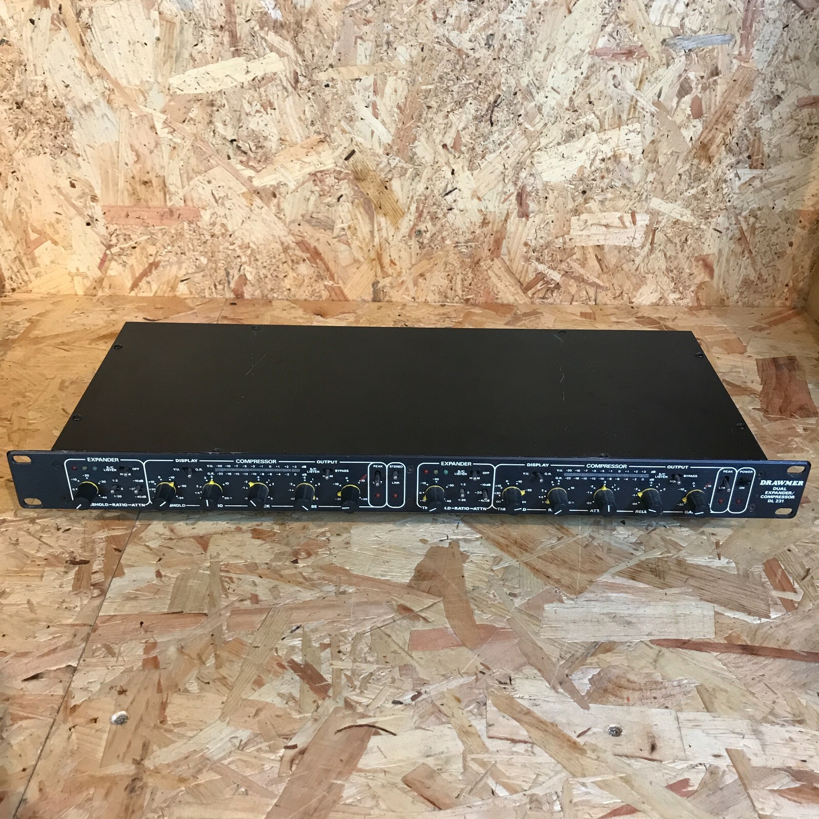DRAWMER DL231 DUAL EXPANDER / COMPRESSOR STUDIO 19" RACKMOUNT EFFECTS