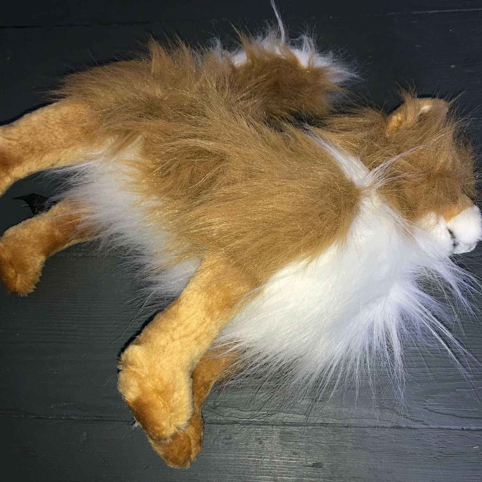 Melissa & Doug Stuffed Animal Dog Plush Pomeranian Realistic Poseable 14