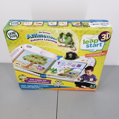 LeapFrog LeapStart 3D Interactive Learning System Blue Green New In Box