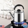 Tea Kettle,Whistling Tea kettle for Stove Top,2 QT Stainless Steel Teapot,Induction Tea Kettle Pot for Stovetop (1.9 L,Silver)