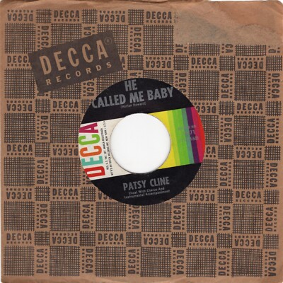 Patsy Cline   He Called Me Baby 1964 Decca Country Strong VG Plays Clean
