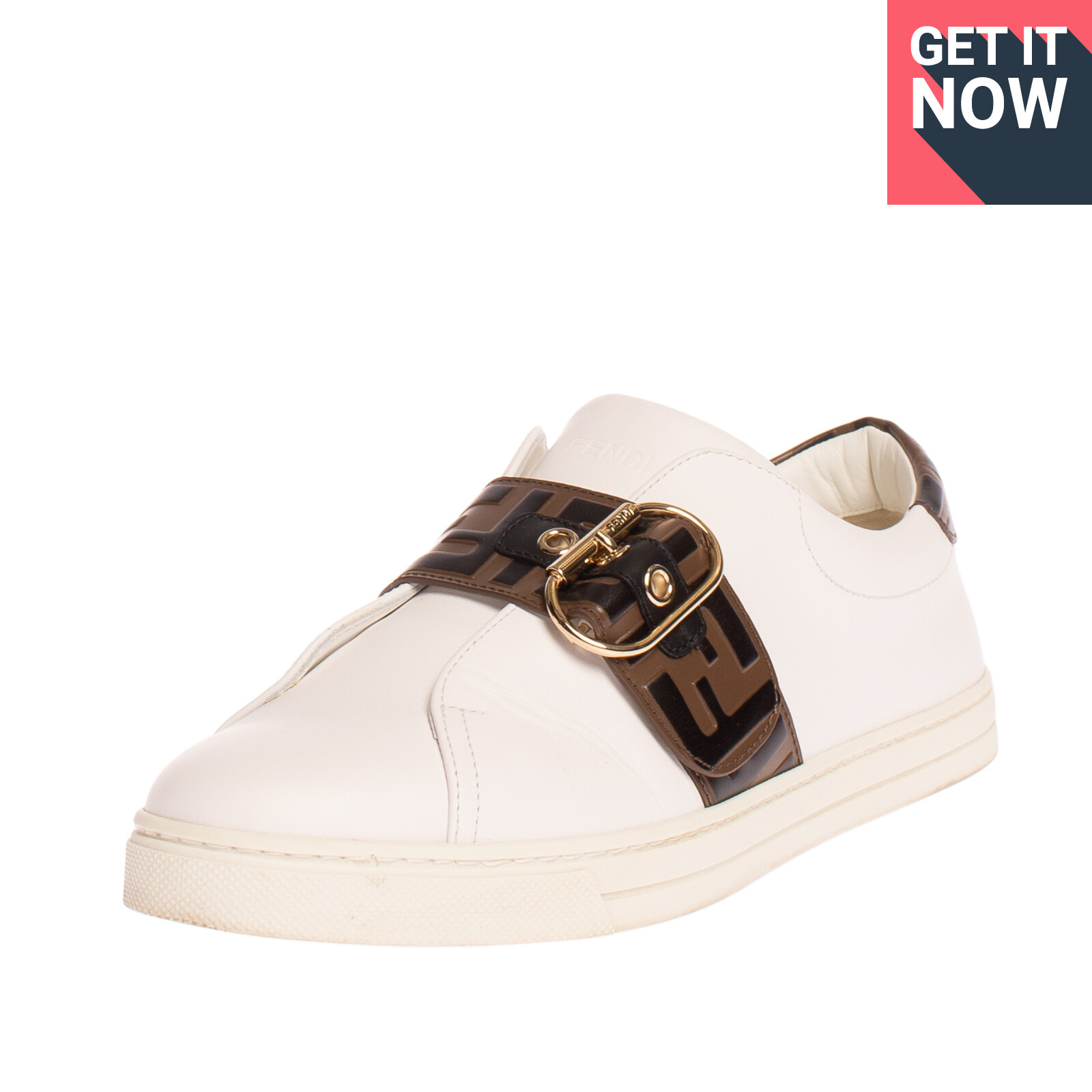 fendi buckle sneakers