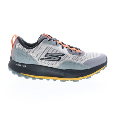 

Skechers Go Run Pulse Trail 220150 Мужские серые кожаные спортивные кроссовки 10, Серый, Skechers Go Run Pulse Trail