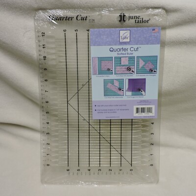 Quarter Cut June Taylor JT-794 Slotted Ruler