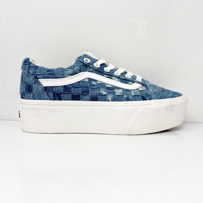 Vans Unisex Off The Wall 721356 Синяя повседневная обувь Кроссовки Размер M 5 W 6.5