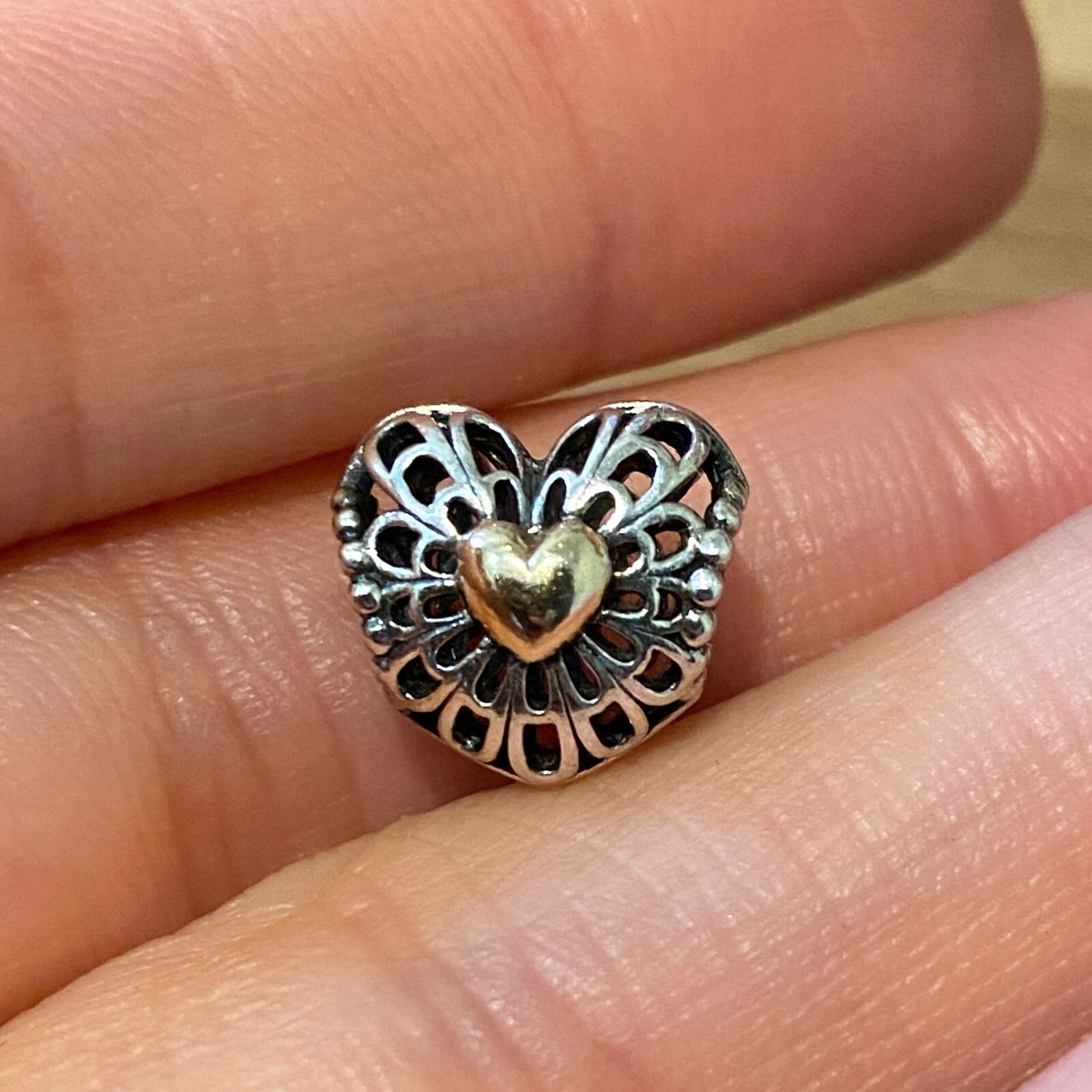 PANDORA Loving 14金ゴールド SILVA PANDORA Loving 14金ゴールド SILVA Amazon.com: PANDORA Silver