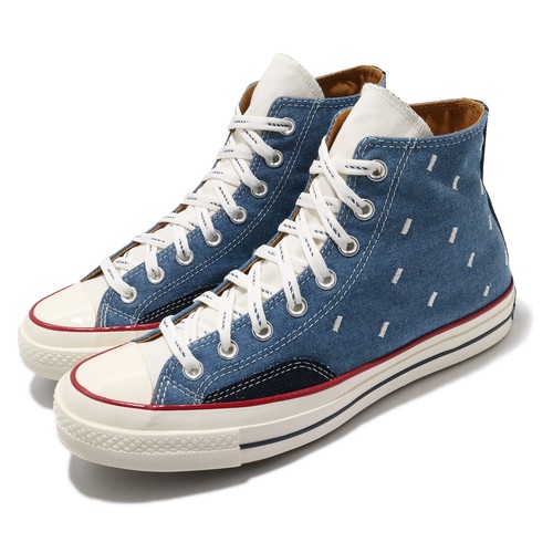

Converse Chuck Taylor All Star 70 Hi Blue Egret Navy Мужчины Женщины Унисекс 171064C, Синий, Chuck 70 Hi