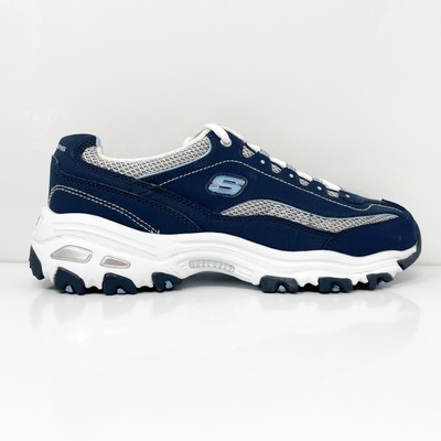 

Skechers Womens D Lites 11860 Blue Повседневная обувь Кроссовки Размер 8, Синий, D Lites