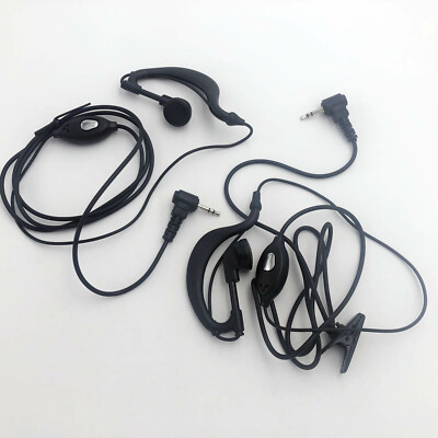 Clip Ear arphone Earpiece Headset Headphone For Cobra Radio Walkie Talkie CX110