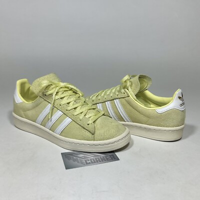 SNS x Adidas Campus 80s Homemade Pack Lemonade Yellow Suede White  FW6759 sz 6