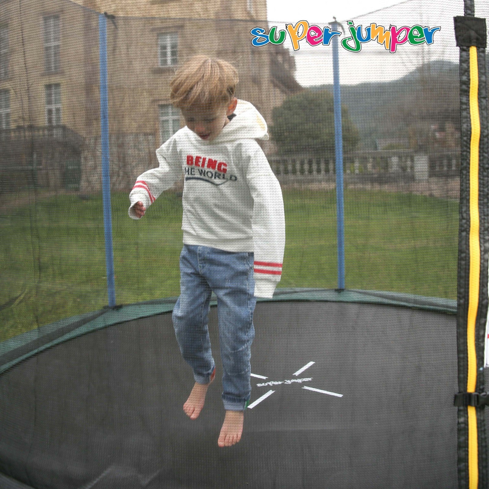 Super Jumper Trampolin 426cm GS und TÜV Rheinland Zertifiziert 