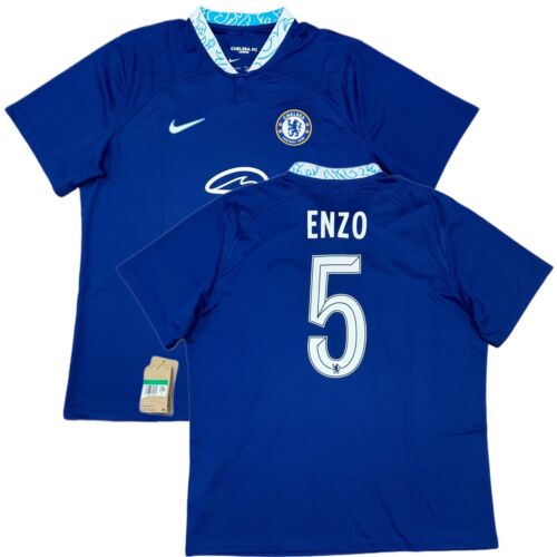 2022/23 Chelsea Home UCL Jersey #5 Enzo Fernandez XL Nike 2022/23 Chelsea Home UCL Jersey #5 Enzo Fernandez XL Nike