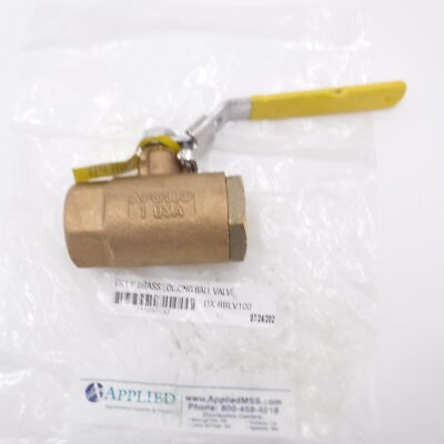 Dixon 1'' Brass Locking Ball Valve 600 CWP BBLV100