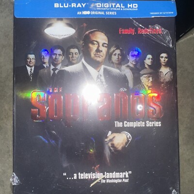 The Sopranos:Complete Series (Blu-ray US Region A Box Set,2014,Seasons 1-6) NEW