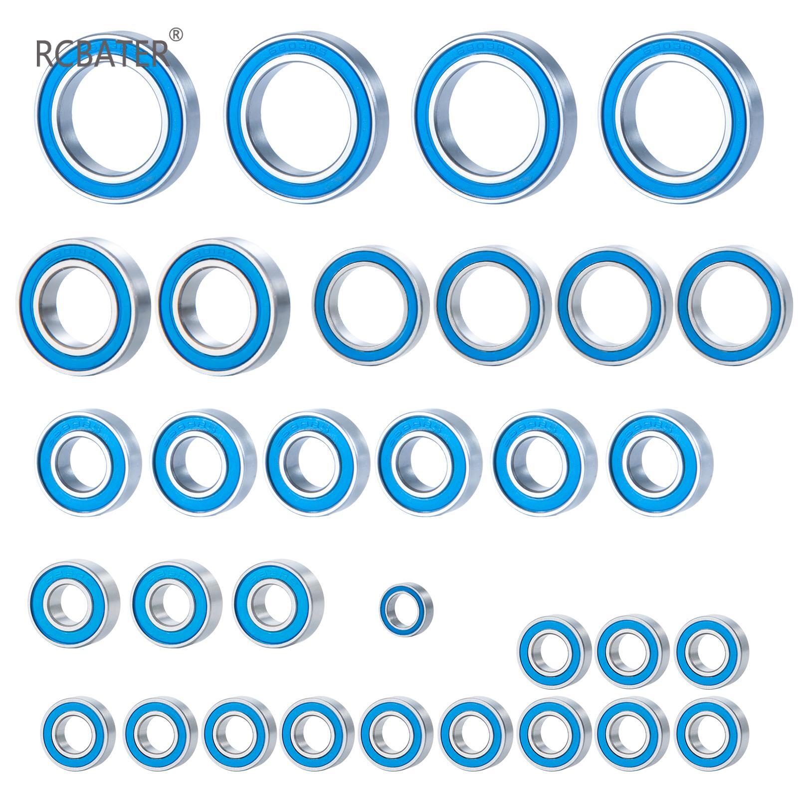 Bearings Kit Upgrade Set Parts for 1/10 Traxxas E-Revo 2.0 RC Crawler