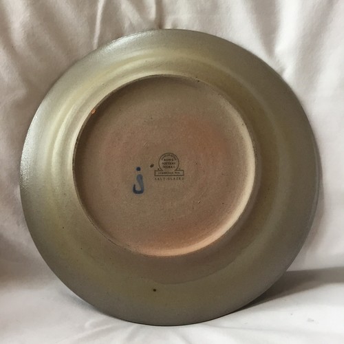 Rowe Pottery 1995 Merry Christmas Plate